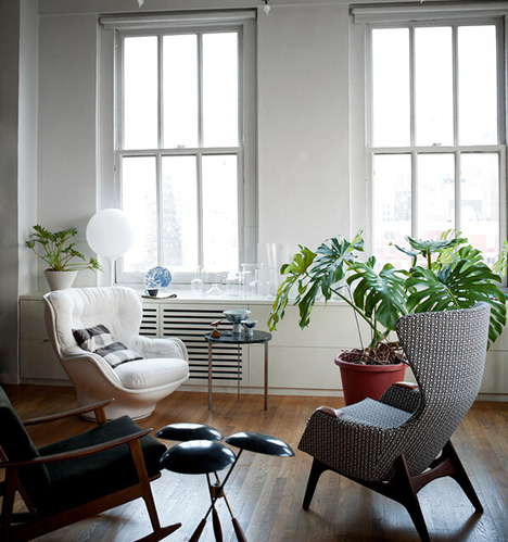 纽约曼哈顿清冷感LOFT公寓装修设计 极简中的精致感