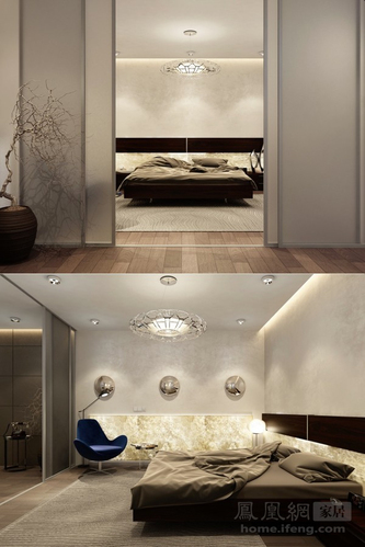 21个简洁奢华的卧室装修案例 一条床单承载一夜好梦