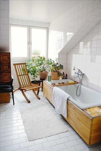 别样木质浴室设计  体验时光静静流淌过的美好