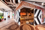 Google阿姆斯特丹办公设计  涂鸦元素遍布整体空间