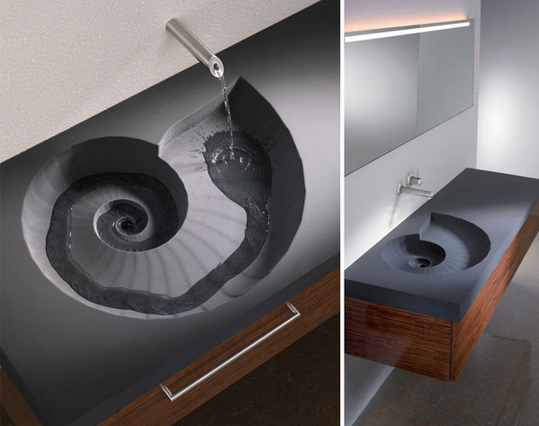 浴室也该装修啦 14个极具创意的浴室家具设计作品