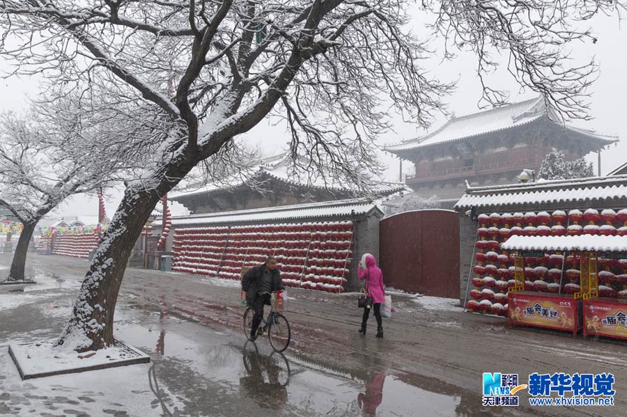 千年古刹 瑞雪迎春