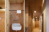来自于日本静冈mA-style的建筑工作室带来这套蚂蚁之家，这是一套在日本御前崎市的家庭住宅。深色金属墙面，只有一个入口似乎有意的隐藏着。很佩服设计的屋中屋的设计，也是小编比较喜欢的复杂却温馨设计，每个空间都有着自己的功能，一套值得参考的居屋设计案例哟！(实习编辑：张曦)