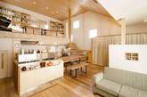 案例7：donguri house
楼梯柜在日本是一种传统的利用空间的方式，这个100平方米左右的家位于日本郡山县，建筑家安齋好太郎设计了一个传统但创新的方式，让居住者能够更有组织性地收纳家中物品。（实习编辑：周芝）