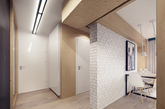 这套小户型公寓是由波兰室内设计公司PLASTE LINA打造的。（实习编辑：谭婉仪）