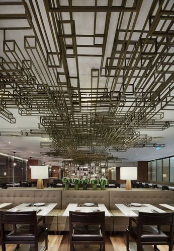 餐厅也玩工业风   北京的港丽餐厅这样设计