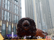 世界最大"金狮“落户武汉 重39吨 已申请吉尼斯纪录