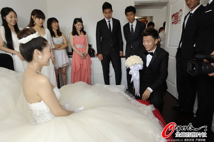 辽足当家球星杨旭举行婚礼[高清] _体育频道_凤