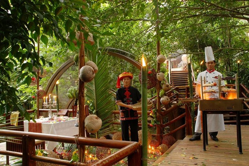 热带雨林中的美食文化