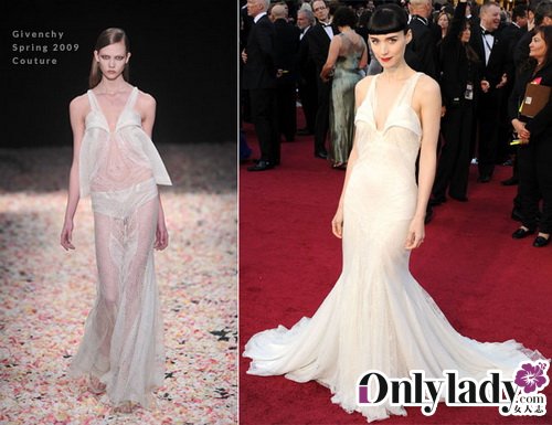 Rooney Mara In Givenchy Couture – 2012 Oscars