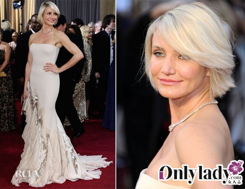 Cameron Diaz In Gucci Première – 2012 Oscars