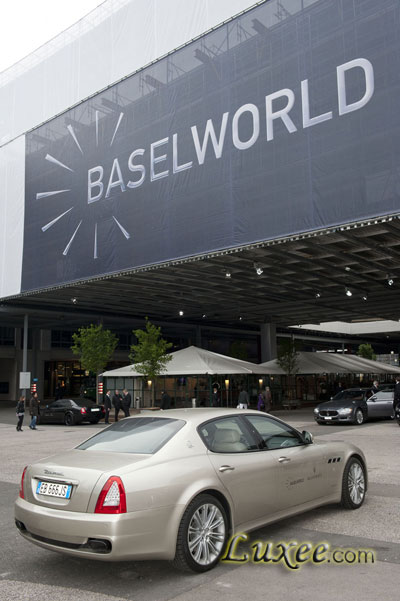 玛莎拉蒂在2012巴塞尔世界钟表珠宝展
