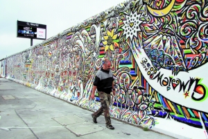 柏林墙成了柏林艺术的代表