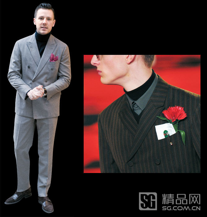 <em>男士高领毛衣</em> 2012秋冬昂首返场(图)_时尚频道