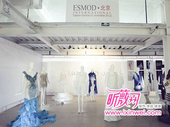 esmod北京原创学生作品展引爆第二届chic潮流品牌展