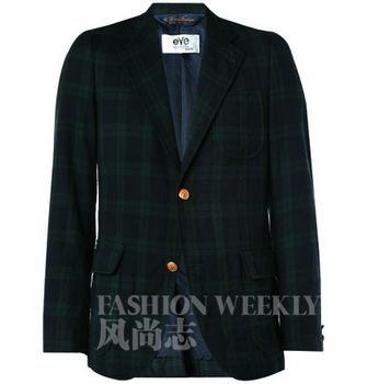 　　1.黑色暗格纹西装 Junya Watanabe RMB 19,800