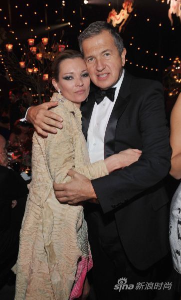 　　Mario Testino 和 Kate Moss