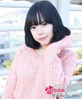 韩国<em>女生中短发发型</em>+装嫩卖萌的减龄武器