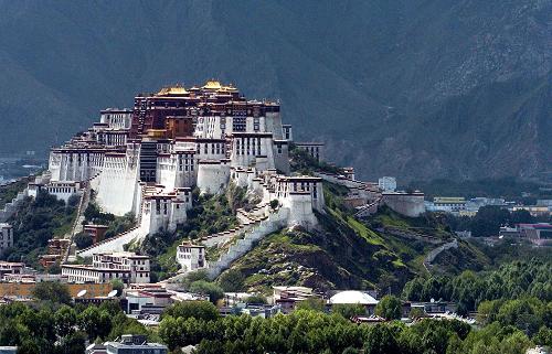 【西藏自治区拉萨市布达拉宫景区】