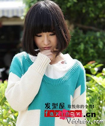 梨花<em>头短发</em>修颜 胖脸女生瘦脸必选它_时尚频道