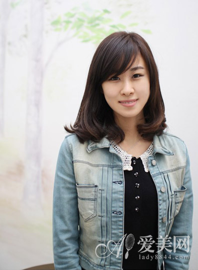 <em>韩国</em>街拍<em>发型</em> 气质<em>中长发</em>优雅迷人_时尚频道_