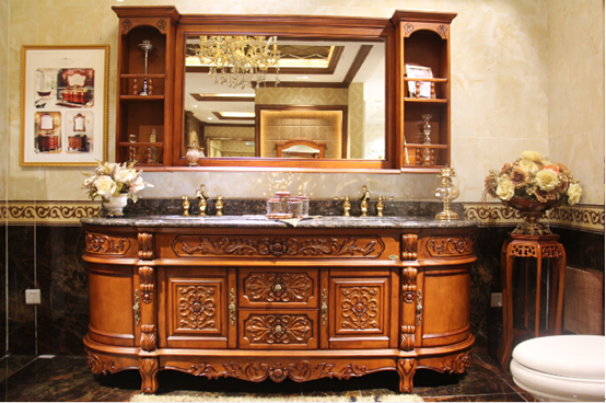 罗浮宫浴室柜,实用美观成就浴室柜族