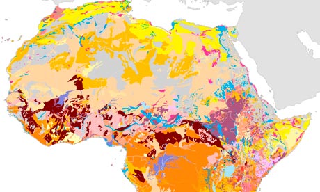 欧盟发布非洲土壤多样性地图