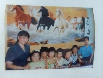 　　孔素英和荣兰祥昔日家庭照时间：2014年10月31日