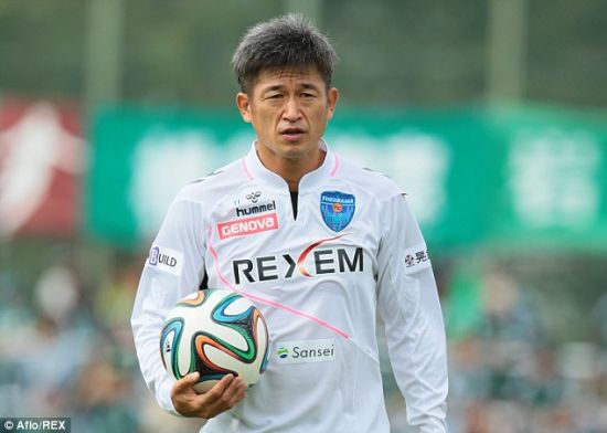 47岁还能出场的横滨FC球员三浦知良