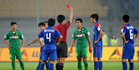 战 曾执法申花战国安出两红牌|亚洲杯| 金钟赫 _