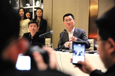马化腾自曝春节发20多万元红包 带四个建议上两会