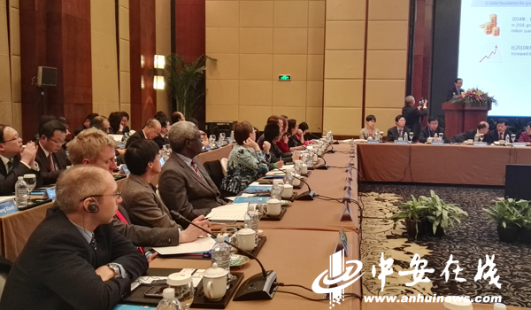 安徽与外国驻沪总领馆新闻文化官员对话会举行