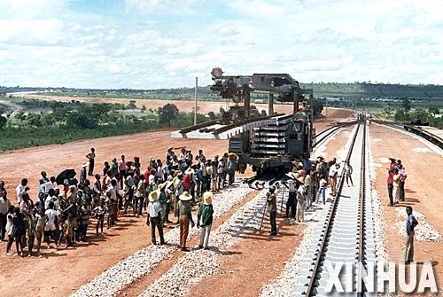 中国承建东非铁路开工 将成"非洲大动脉"