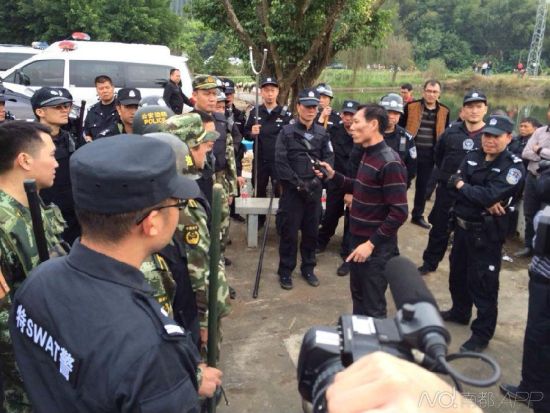 广东警察抓吸毒者时被砍死续:嫌凶自刎未遂落