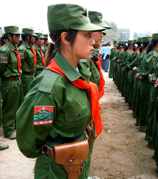 缅甸果敢女兵大量真实照片遭曝光 缅甸果敢女兵大量真实照片遭曝光.