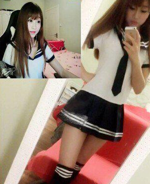 2015年11月,这位id为"阿呆与漓妹"的女主播没有表演才艺,也不是lol