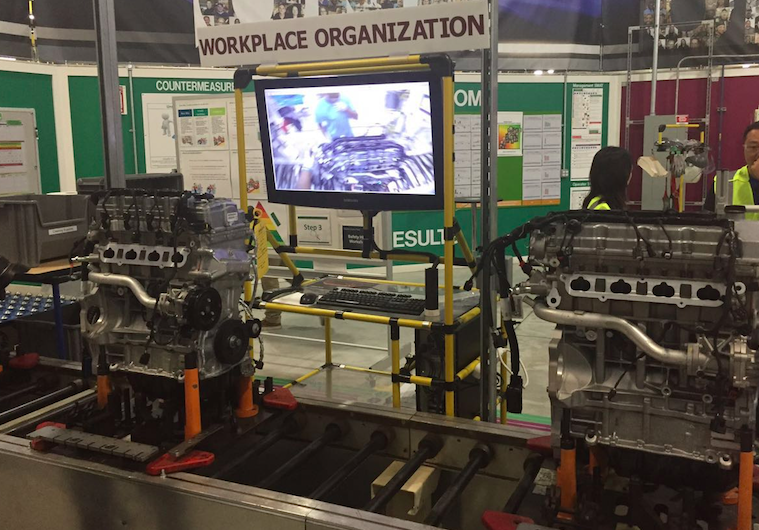 看看美国汽车工厂是如何培训新员工的!_汽车自