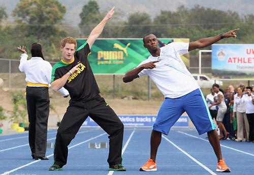 田径比赛100米短跑,距离应该从哪到哪?-在田径