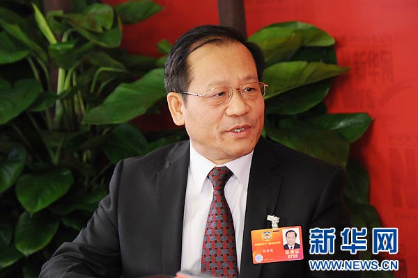 刘金虎委员接受新华网记者专访:变输血式扶贫