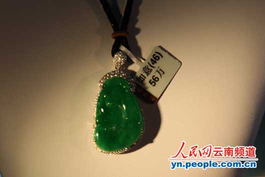即将在本次“翡翠文化故事”展上亮相的藏品。摄影：杜彬