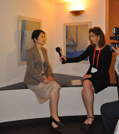 驻以色列大使高燕平出席2012中国常州 以色列