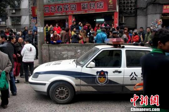 案发地点。　晓章　摄