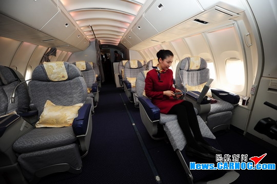 3月26日国航b747客机正式投入成都航空市场