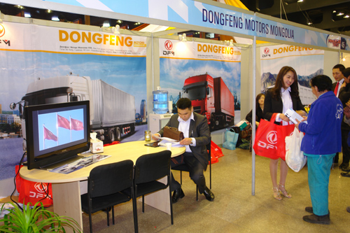 中国公司参加第五届蒙古国矿山机械展