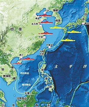 中国与八邻国存在海上争议