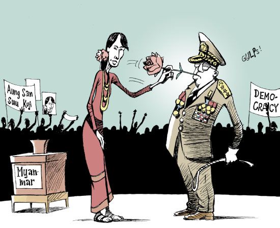 政治漫画网