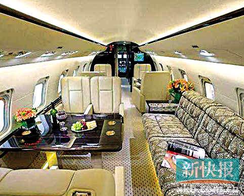 ■豪华的机舱。