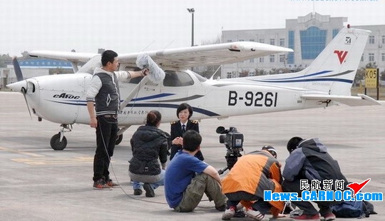 《中国机长》在中国民航飞行学院进行拍摄