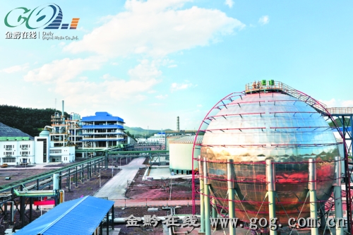 在四川达州建立的瓮福达州磷硫化工基地。