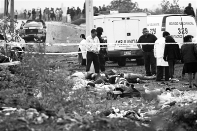 墨西哥半月内发生三起集体弃尸案件 至少90人遭斩首